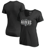 Las Vegas Raiders Women's Arriba V-Neck T-Shirt - Black for sale