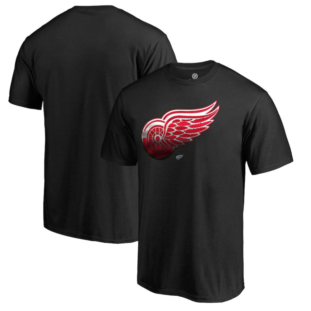 Detroit Red Wings Midnight Mascot T-Shirt Black