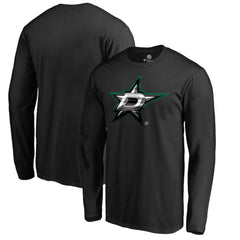 Dallas Stars Midnight Mascot Long Sleeve T-Shirt Black