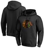Chicago Blackhawks Midnight Mascot Pullover Hoodie Black
