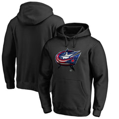 Columbus Blue Jackets Midnight Mascot Pullover Hoodie Black