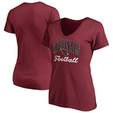 Arizona Cardinals Women's Victory Script V-Neck T-Shirt - Cardinal outlet