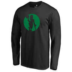 Boston Celtics Alternate Logo Long Sleeve T-Shirt - Black on sale