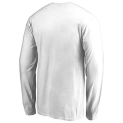 Brooklyn Nets Alternate Logo Long Sleeve T-Shirt - White on sale