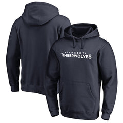 Minnesota Timberwolves Wordmark Pullover Hoodie - Navy online