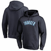 Oklahoma City Thunder Wordmark Pullover Hoodie - Navy for sale