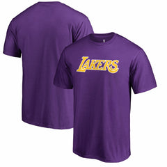 Los Angeles Lakers Primary Wordmark T-Shirt - Purple cheap