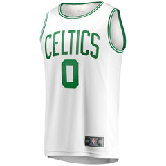 Jayson Tatum Boston Celtics Fast Break Replica Away Jersey White - Association Edition | Fanatics for sale