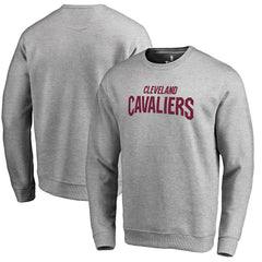 Cleveland Cavaliers Wordmark Pullover Sweatshirt sale - Heathered Gray cheap