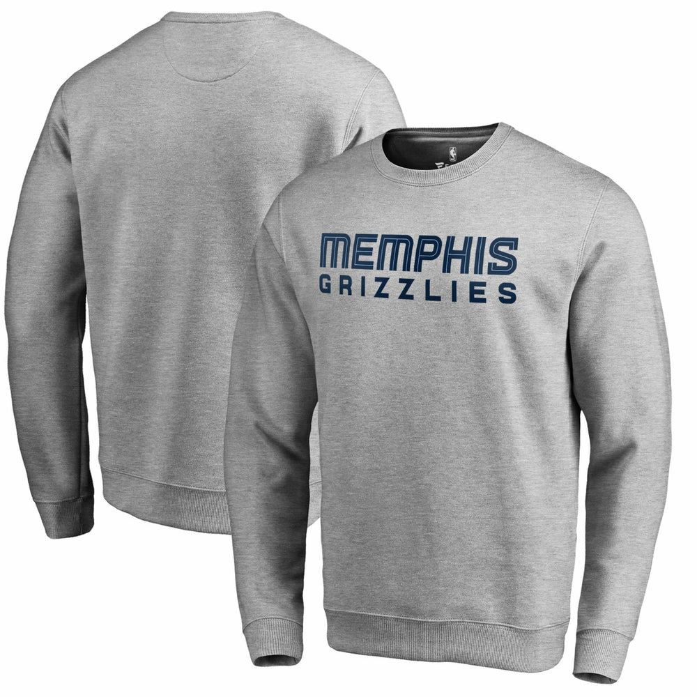 Memphis Grizzlies Wordmark Pullover Sweatshirt - Heathered Gray sale