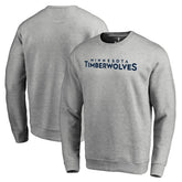 Minnesota Timberwolves Wordmark Pullover Sweatshirt - Heathered Gray online