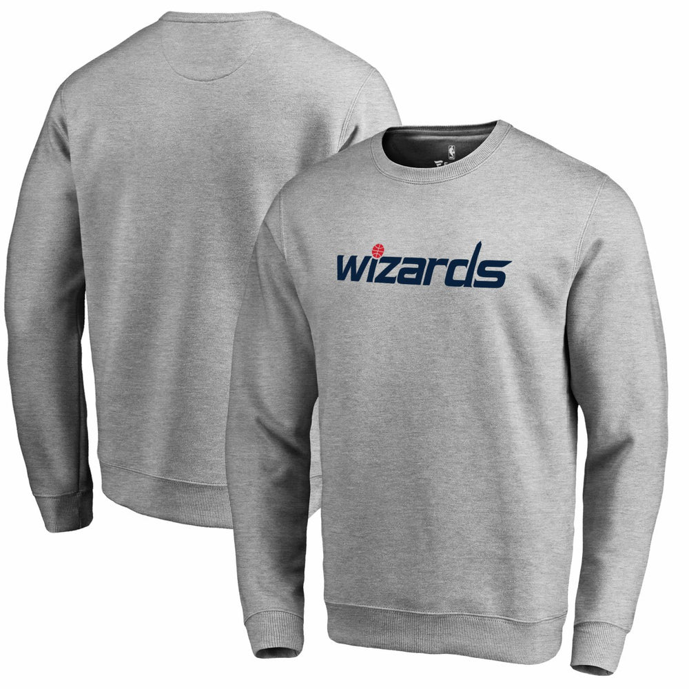 Washington Wizards Wordmark Pullover Sweatshirt - Heathered Gray sale