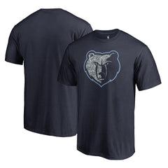 Memphis Grizzlies Static Logo T-Shirt - Navy outlet