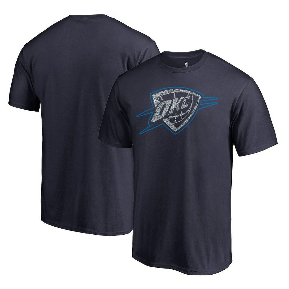 Oklahoma City Thunder Static Logo T-Shirt - Navy online