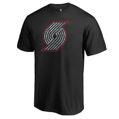 Portland Trail Blazers Static Logo T-Shirt - Black for sale