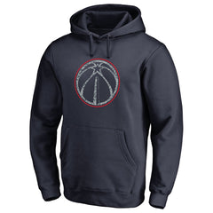 Washington Wizards Static Logo Pullover Hoodie - Navy discount