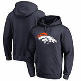 Denver Broncos Splatter Logo Pullover Hoodie - Navy outlet