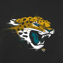 Jacksonville Jaguars Splatter Logo Pullover Hoodie - Black discount