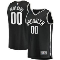 Brooklyn Nets Fast Break Custom Replica Jersey Black - Icon Edition | Fanatics cheap