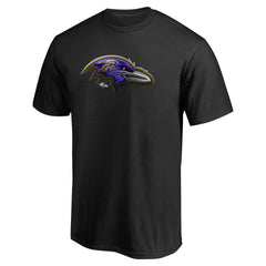 Baltimore Ravens Personalized Midnight Mascot T-Shirt - Black on sale