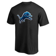 Detroit Lions Personalized Midnight Mascot T-Shirt - Black discount