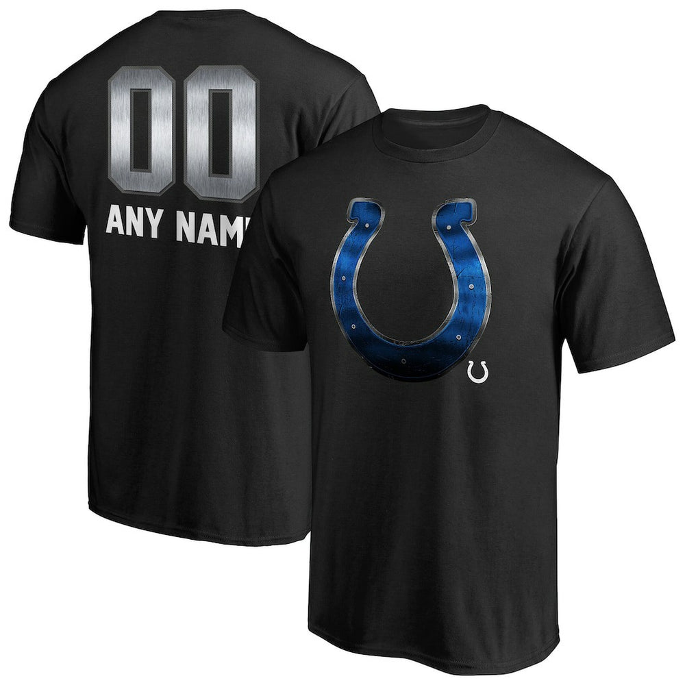 Indianapolis Colts Personalized Midnight Mascot T-Shirt - Black online