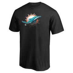 Miami Dolphins Personalized Midnight Mascot T-Shirt - Black sale