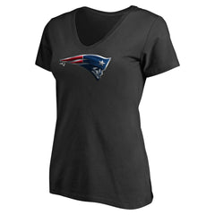 New England Patriots Women's Personalized Midnight Mascot T-Shirt - Black cheap