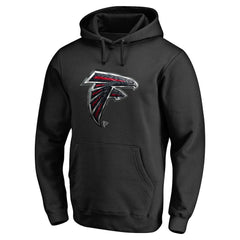Atlanta Falcons Personalized Midnight Mascot Pullover Hoodie - Black outlet
