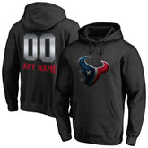 Houston Texans Personalized Midnight Mascot Pullover Hoodie - Black cheap