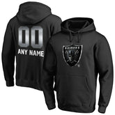 Las Vegas Raiders Personalized Midnight Mascot Pullover Hoodie - Black outlet