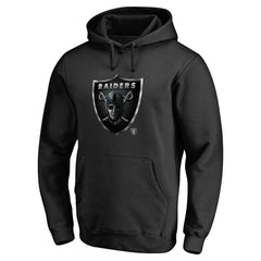 Las Vegas Raiders Personalized Midnight Mascot Pullover Hoodie - Black outlet