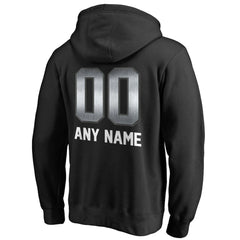 Las Vegas Raiders Personalized Midnight Mascot Pullover Hoodie - Black outlet