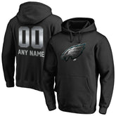 Philadelphia Eagles Personalized Midnight Mascot Pullover Hoodie - Black discount