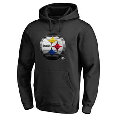 Pittsburgh Steelers Personalized Midnight Mascot Pullover Hoodie - Black online