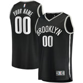Brooklyn Nets Youth Fast Break Custom Replica Jersey Black - Icon Edition | Fanatics on sale