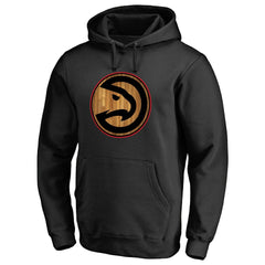 Atlanta Hawks Hardwood Pullover Hoodie - Black for sale