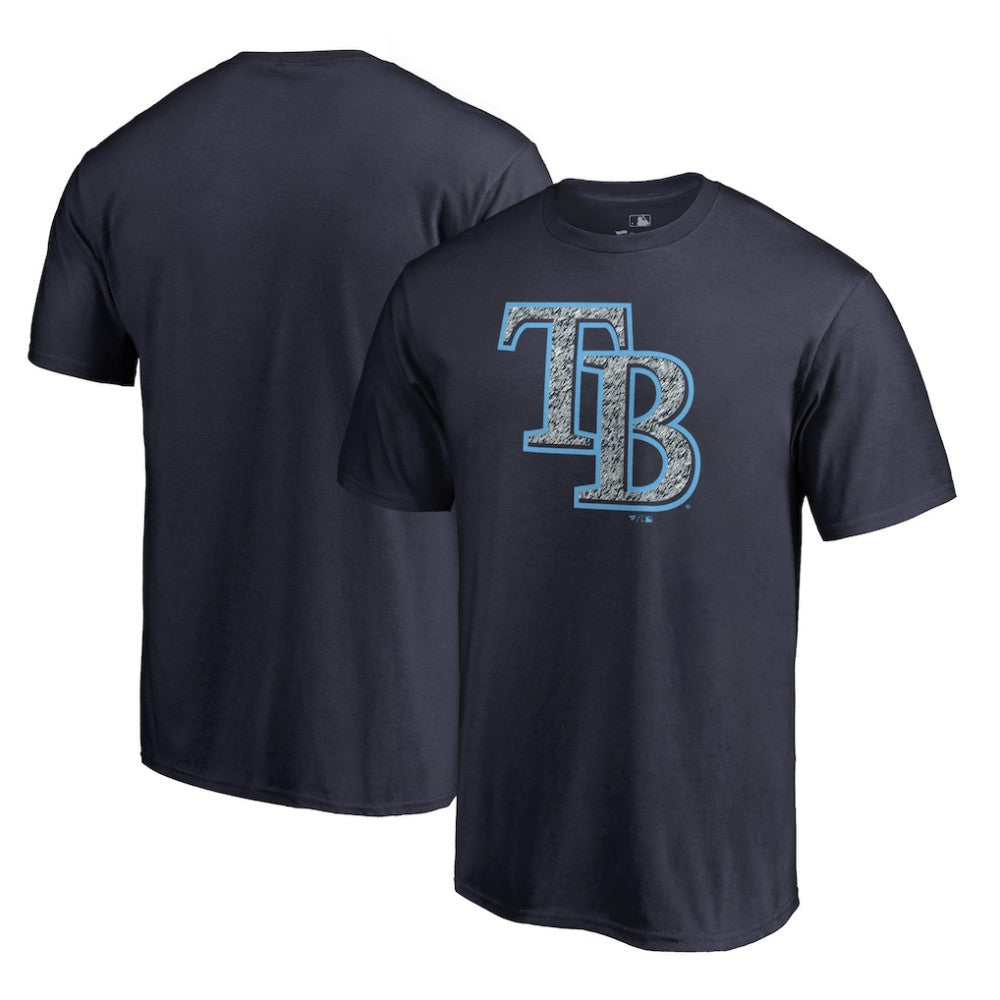 Tampa Bay Rays Static Logo T-Shirt - Navy