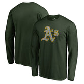 Athletics Static Logo Long Sleeve T-Shirt - Green