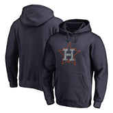 Houston Astros Static Logo Pullover Hoodie - Navy