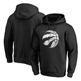 Toronto Raptors Marble Logo Pullover Hoodie - Black outlet