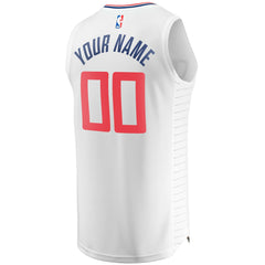 LA Clippers Youth Fast Break Custom Replica Jersey White - Association Edition | Fanatics outlet