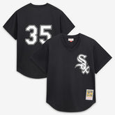 Frank Thomas Chicago White Sox Authentic Batting Practice Jersey - Black | Mitchell & Ness