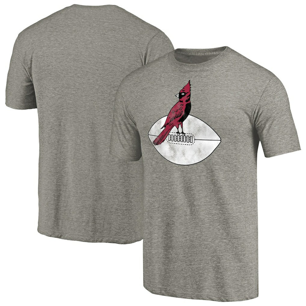 Arizona Cardinals Throwback Logo Tri-Blend T-Shirt - Ash for sale