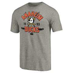 Anaheim Ducks Hometown Collection Tri-Blend T-Shirt Gray