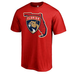 Florida Panthers Hometown Collection Local T-Shirt Red