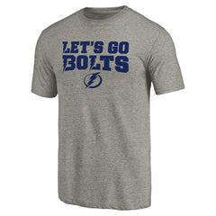 Tampa Bay Lightning Hometown Collection Tri-Blend T-Shirt Gray