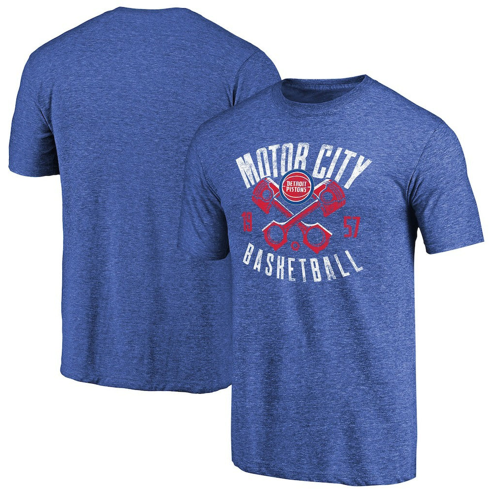 Detroit Pistons Motor City Pistons Hometown Collection Tri-Blend T-Shirt sale - Royal for sale