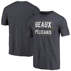 New Orleans Pelicans Geaux Pelicans Hometown Collection Tri-Blend T-Shirt - Navy outlet