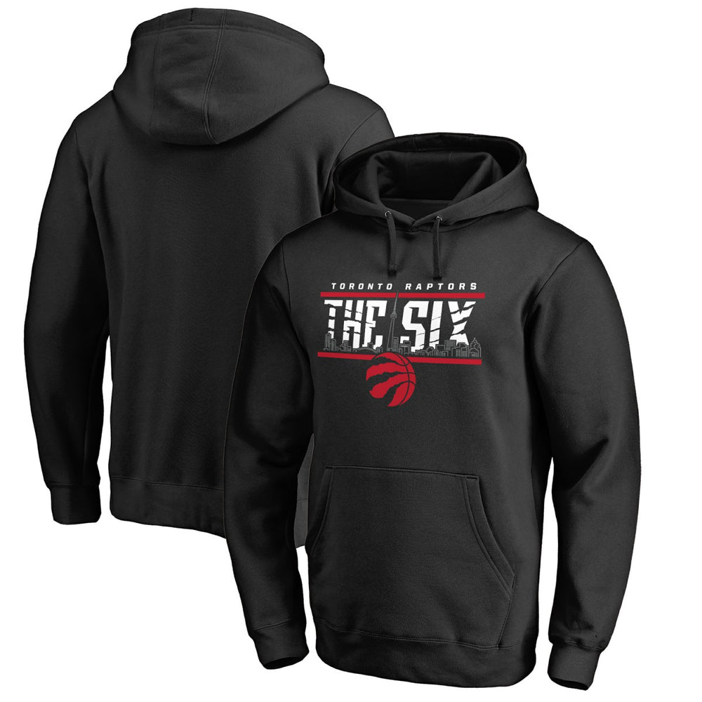 Toronto Raptors The Six Hometown Collection Pullover Hoodie - Black cheap